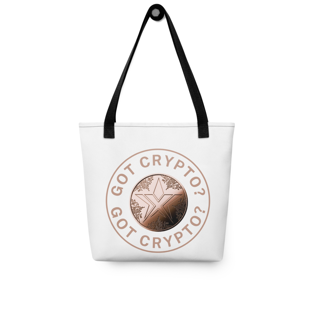 GOLD GOT CRYPTO TOTE