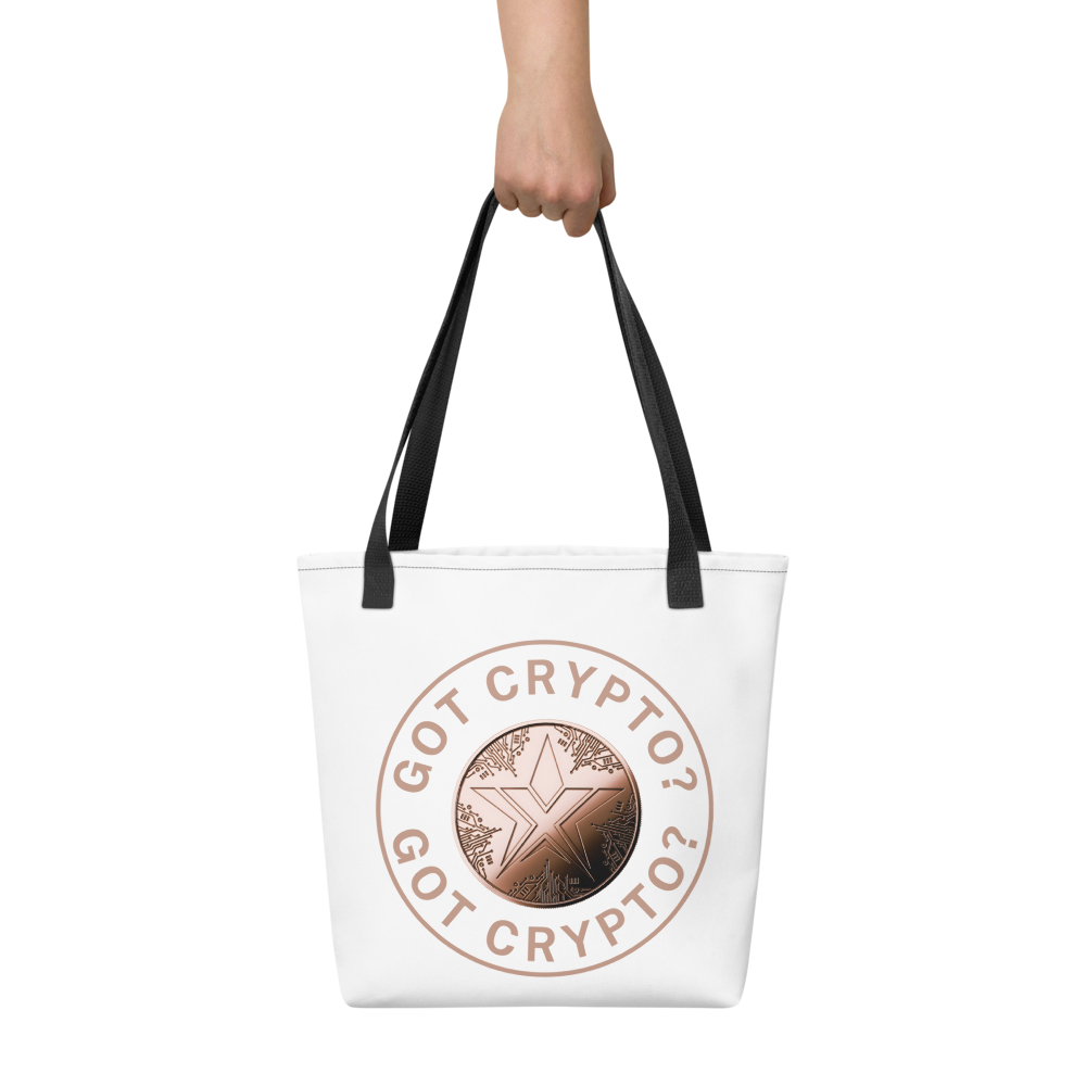 GOLD GOT CRYPTO TOTE