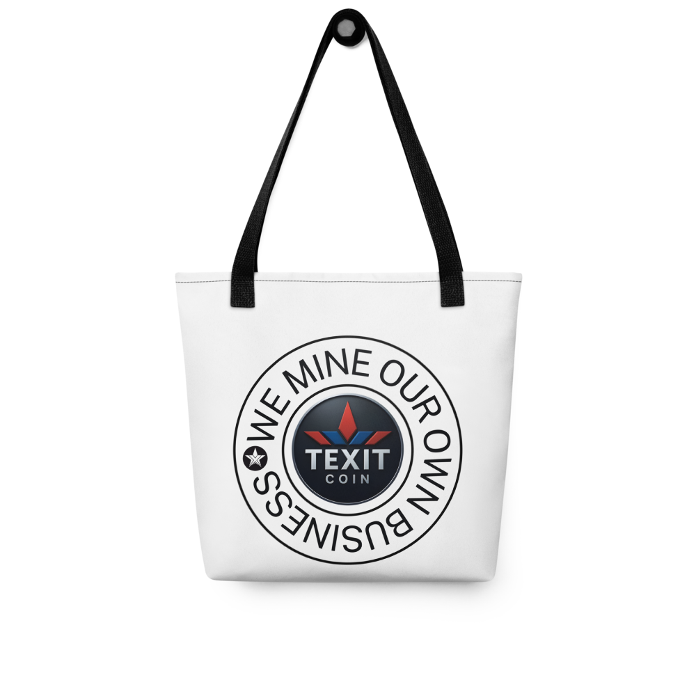 BALCK AND BOLD TXC TOTE