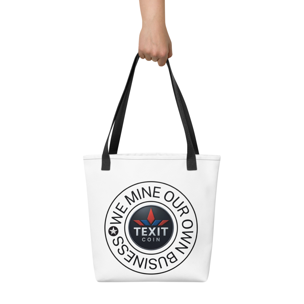 BALCK AND BOLD TXC TOTE