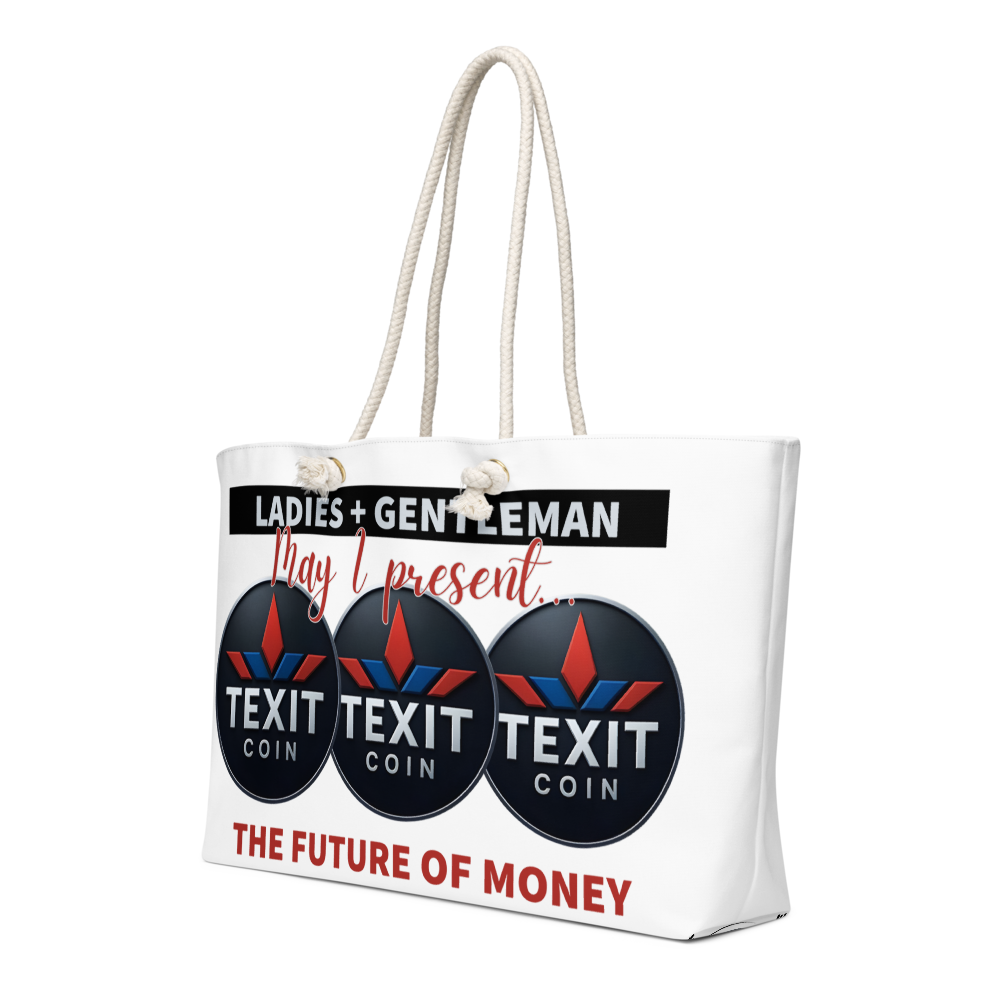 Oversized weekender bag