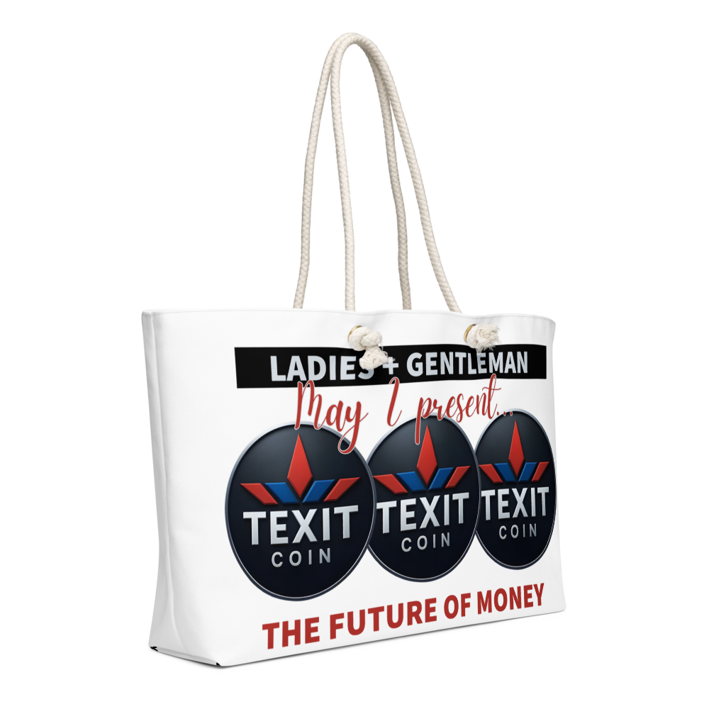 Oversized weekender bag